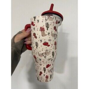 Cowboy Christmas hydrojug tumbler